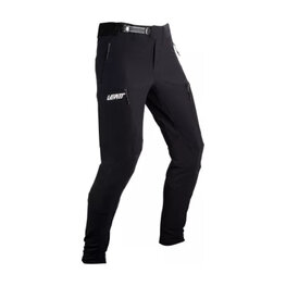 LEATT Pantaloni de ciclism lungi fără bretele - MTB ENDURO 4.0 W - negru