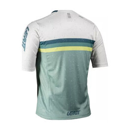LEATT Tricou de ciclism cu mânecă scurtă - MTB ENDURO 3.0 W - verde
