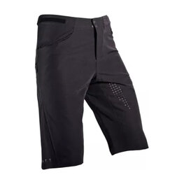LEATT Pantaloni scurți de ciclism fără bretele - MTB TRAIL 2.0 W - negru