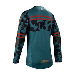 LEATT Tricou de ciclism cu mânecă lungă de vară - MTB GRAVITY 4.0 - mov