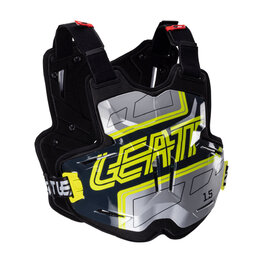 LEATT protecție spate și piept - CHEST PROTECTOR TORQUE 1.5 - negru/galben
