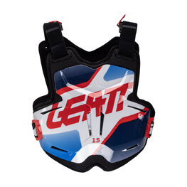 LEATT protecție spate și piept - CHEST PROTECTOR TORQUE 1.5 - negru/albastru