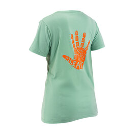 LEATT Tricou de ciclism cu mânecă scurtă - CORE W - verde