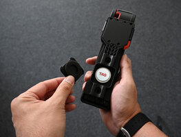 TRELOCK lacăt bicicletă - TRIGO FS 380/100 +HOLDER X-PRESS - negru