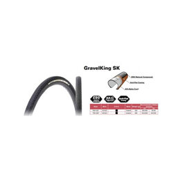 PANARACER anvelopă - GRAVELKING SK 700x50C, TLC - maro/negru