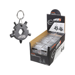SUPER B pandant pentru cheie - KEYCHAIN TB-FD08 - gri