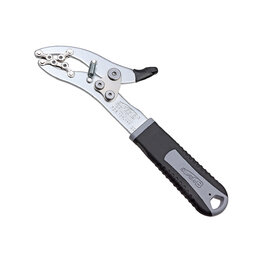 SUPER B cleşte - CHAIN WHIP PLIERS TB-FW40 - argintiu/negru