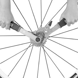 SUPER B cleşte - CHAIN WHIP PLIERS TB-FW40 - argintiu/negru