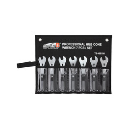 SUPER B set de chei - WRENCH SET HB100  - argintiu