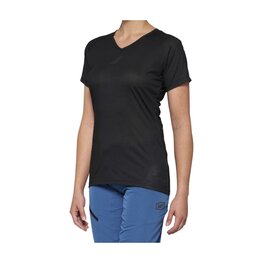 100% SPEEDLAB Tricou de ciclism cu mânecă scurtă - AIRMATIC W - negru