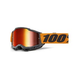 100% SPEEDLAB Ochelari de ciclism - ACCURI 2 - portocaliu/negru