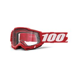 100% SPEEDLAB Ochelari de ciclism - ACCURI 2 ENDURO MTB - roșu/alb