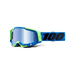 100% SPEEDLAB Ochelari de ciclism - RACECRAFT 2 - albastru/negru/verde