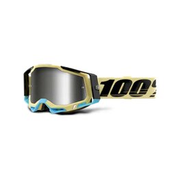 100% SPEEDLAB Ochelari de ciclism - RACECRAFT 2 - maro/albastru deschis/negru/argintiu