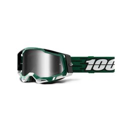 100% SPEEDLAB Ochelari de ciclism - RACECRAFT 2 - verde/alb/argintiu