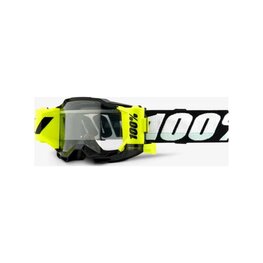 100% SPEEDLAB Ochelari de ciclism - ACCURI 2 JR FORECAST - negru/alb/galben