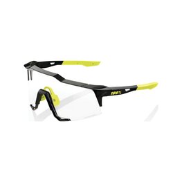 100% SPEEDLAB Ochelari de ciclism - SPEEDCRAFT - negru/galben