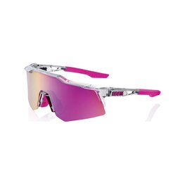 100% SPEEDLAB Ochelari de ciclism - SPEEDCRAFT XS - transparent/mov