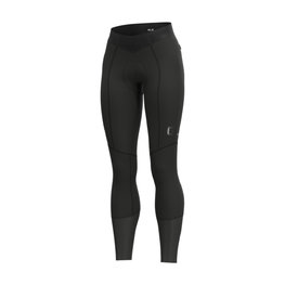ALÉ Pantaloni de ciclism lungi fără bretele - FUTURE WARM R-EV1 - negru