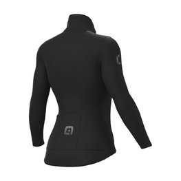 ALÉ Tricou de cilism pentru iarnă cu mânecă lungă - FUTURE WARM R-EV1 - negru