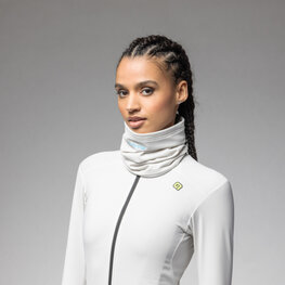 ALÉ Guler de ciclism - K-ATMO - alb