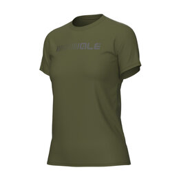 ALÉ Tricou de ciclism cu mânecă scurtă - T-SHIRT - verde