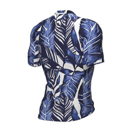 ALÉ Tricou de ciclism cu mânecă scurtă - PR-E WILD - albastru