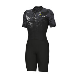 ALÉ Salopetă de ciclism - R-EV1 HIVE 2.0 - gri/alb/negru