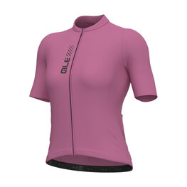 ALÉ Tricou de ciclism cu mânecă scurtă - PRAGMA - roz