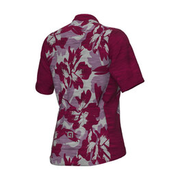 ALÉ Tricou de ciclism cu mânecă scurtă - OFF ROAD - GRAVEL SUNRISE - roșu