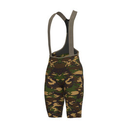 ALÉ Pantaloni scurți de ciclism cu bretele - PR-E SAUVAGE - verde