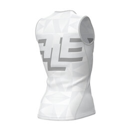 ALÉ Tricou de ciclism cu mânecă scurtă - INTIMO MULTIVERSO - alb