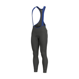 ALÉ Pantaloni de ciclism lungi cu bretele - KLIMATIK K-TOUR - negru
