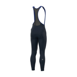 ALÉ Pantaloni de ciclism lungi cu bretele - KLIMATIK K-TOUR - albastru