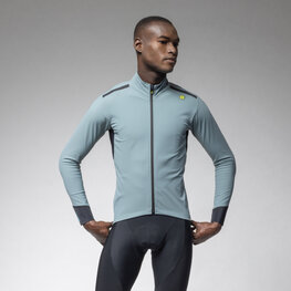 ALÉ Jachetă rezistentă la vânt de ciclism - KLIMATIK K-TORNADO - albastru deschis