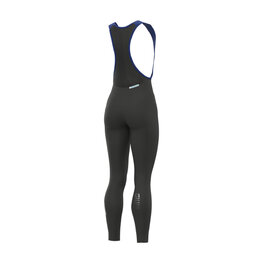 ALÉ Pantaloni de ciclism lungi cu bretele - KLIMATIK K-TOUR - negru