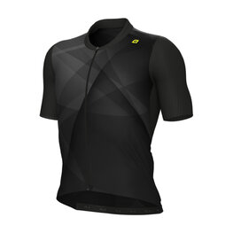ALÉ Tricou de ciclism cu mânecă scurtă - SPRINTER R-EV1 - negru/gri