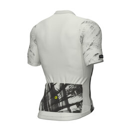 ALÉ Tricou de ciclism cu mânecă scurtă - PALM PR-E - alb/verde