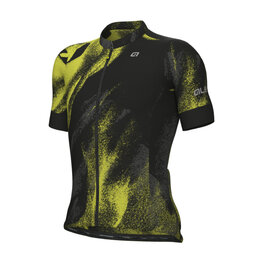 ALÉ Tricou de ciclism cu mânecă scurtă - TRACE PRAGMA - verde/negru