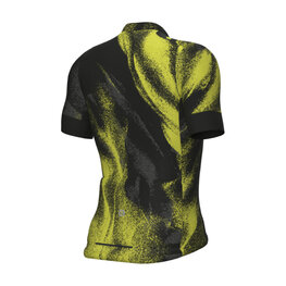 ALÉ Tricou de ciclism cu mânecă scurtă - TRACE PRAGMA - verde/negru