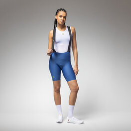 ALÉ Pantaloni scurți de ciclism cu bretele - VOLTAGE R-EV1 - albastru
