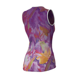 ALÉ Tricou de ciclism fără mâneci - LILIUM INTIMO - mov/roșu/portocaliu