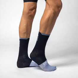 ALÉ Șosete clasice de ciclism - SLIDE - negru/albastru