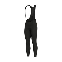 ALÉ Pantaloni de ciclism lungi cu bretele - R-EV1 CLIMA WARM PLUS 2.0 - negru