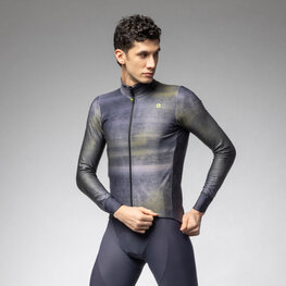 ALÉ Jachetă rezistentă la vânt de ciclism - PR-E TRACCIA - gri