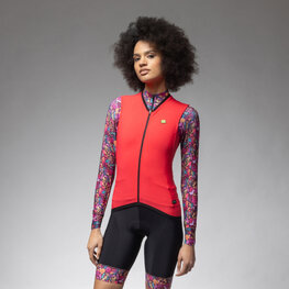 ALÉ Vestă de ciclism - PR-E THERMO 2.0 - roz