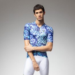 ALÉ Tricou de ciclism cu mânecă scurtă - PR-E CLOROFILLA - multicolor