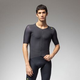 ALÉ Tricou de ciclism cu mânecă scurtă - R-EV1 EAGLE - negru