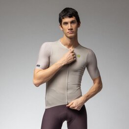 ALÉ Tricou de ciclism cu mânecă scurtă - EARTHY STYLE 2.0 PR-E - bej