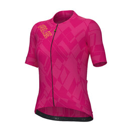 ALÉ Tricou de ciclism cu mânecă scurtă - SCHEMA PR-E - roșu